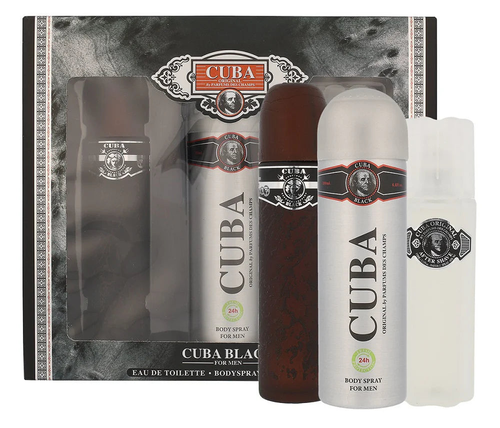 Cuba Black For Men Eau De Toilette