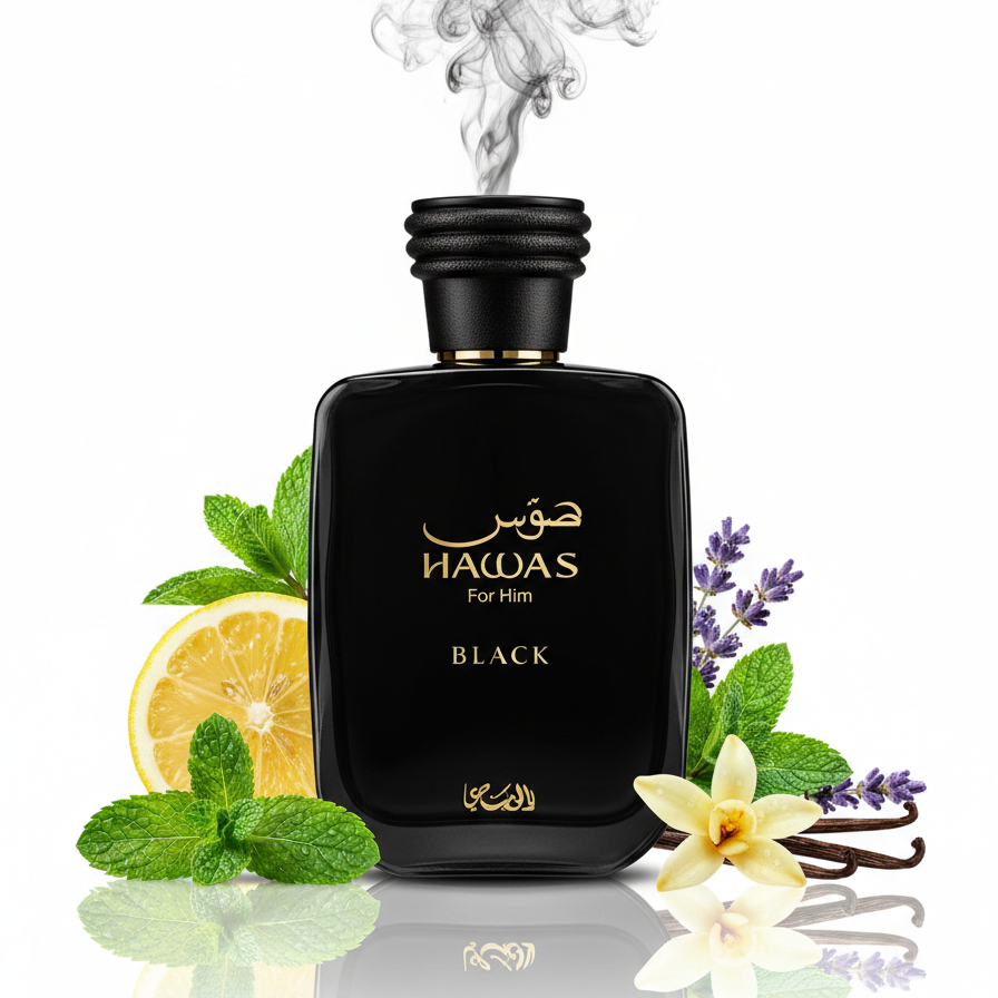 Hawas Black Eau De Parfum Secondary image