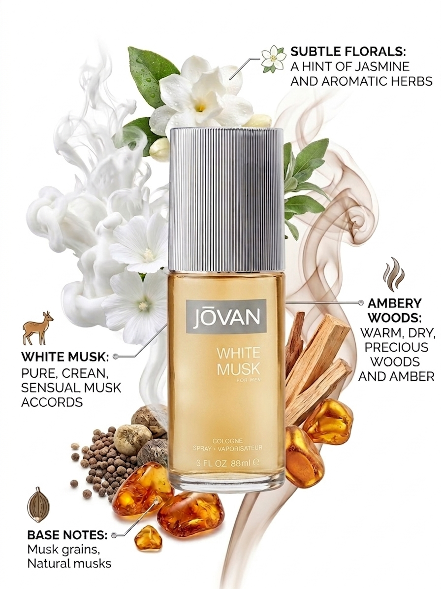 White Musk Eau De Cologne Secondary image