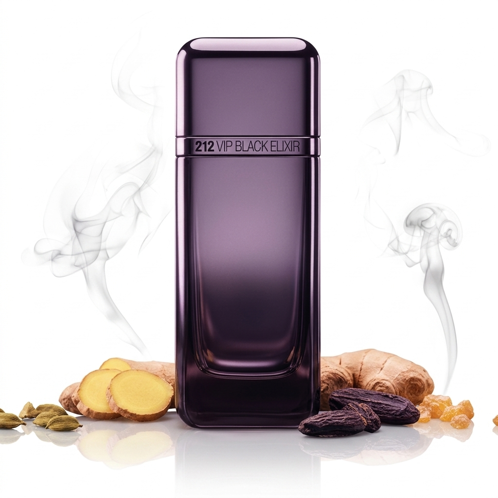 212 VIP Black Elixir Eau de Parfum Secondary image
