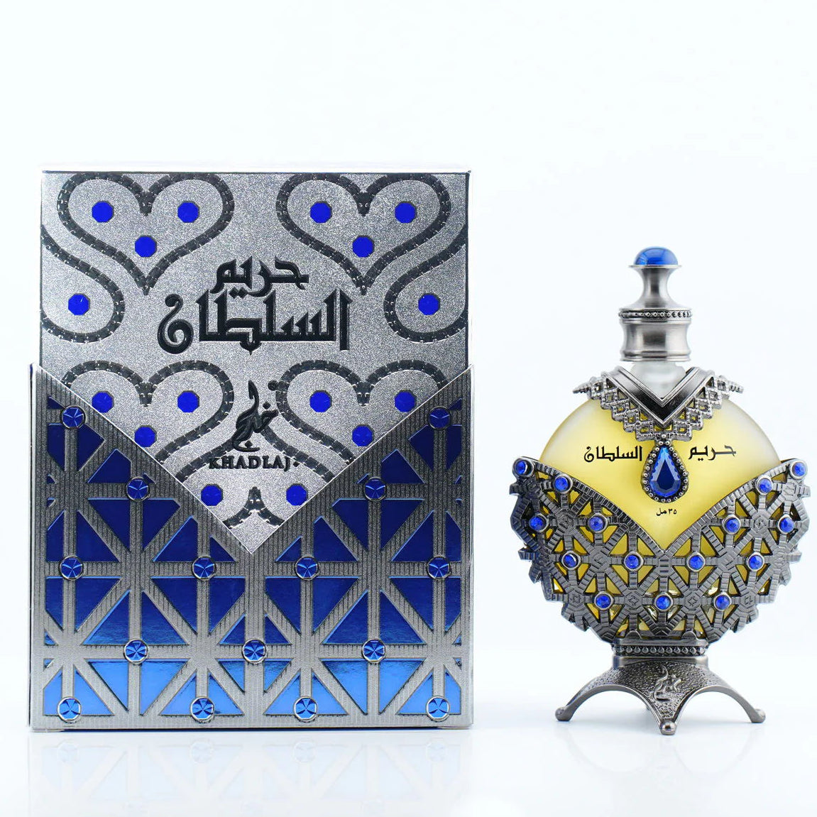 Hareem Al Sultan Blue by Khadlaj Concentrated Oil Perfume 35ml Secondary image