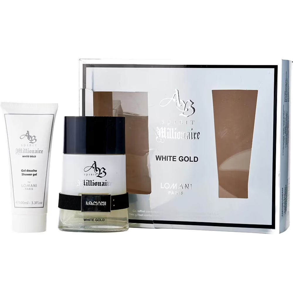AB Spirit Millionaire White Gold 2pc Set