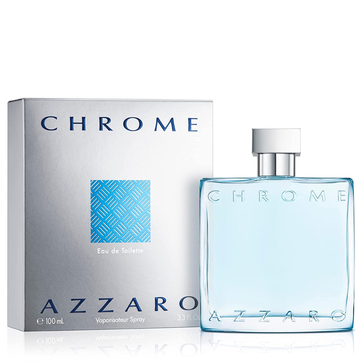 Chrome Eau de Toilette  Spray By Azzaro - Perfume City